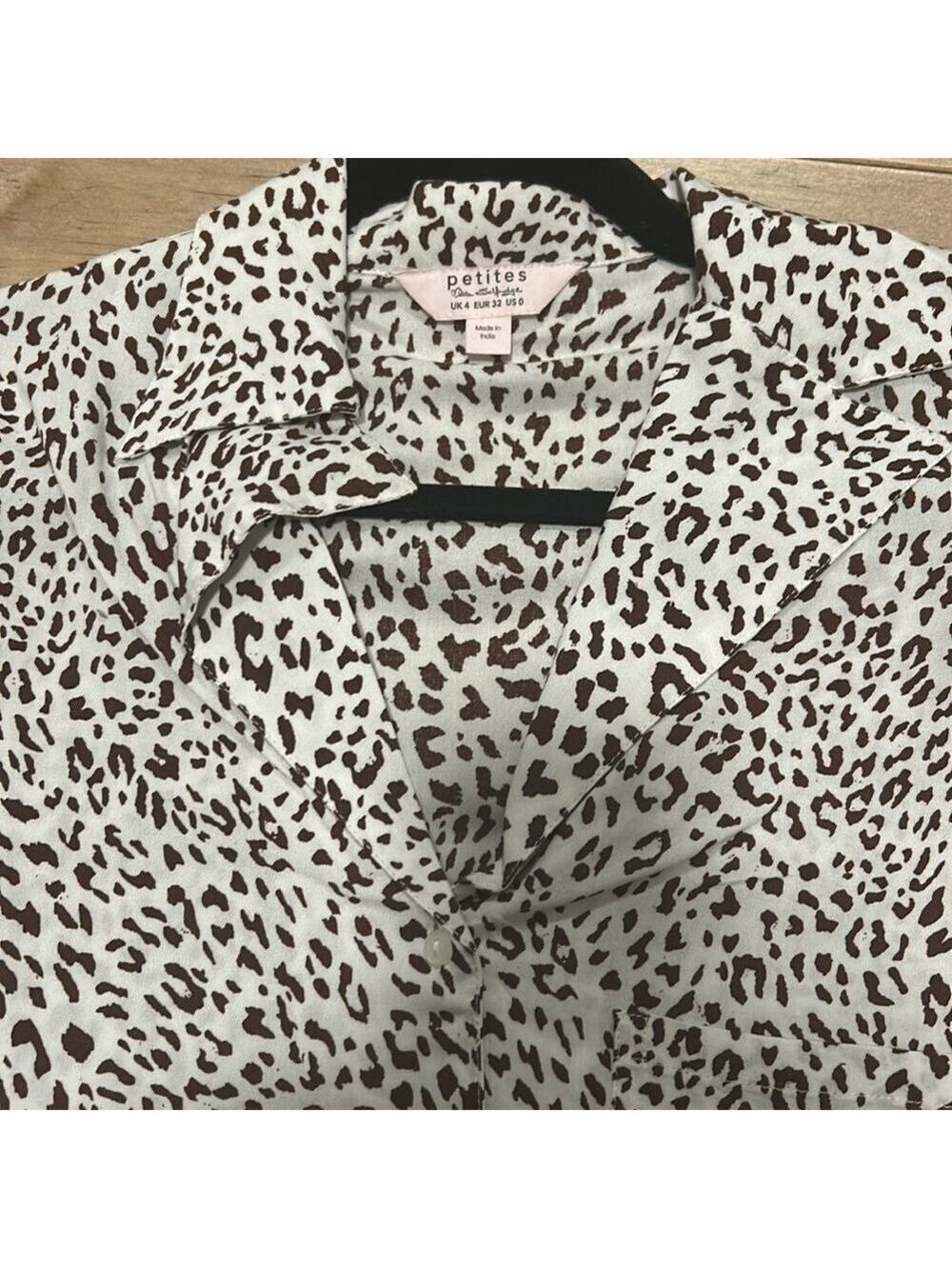 Leopard Print Blouse - Picture 2 of 2